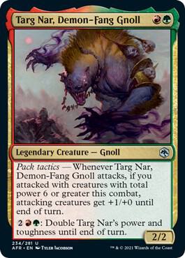 Targ Nar, Demon-Fang Gnoll [Adventures in the Forgotten Realms] 234