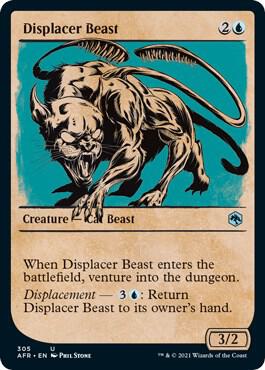 Displacer Beast (Showcase) [Adventures in the Forgotten Realms] 305