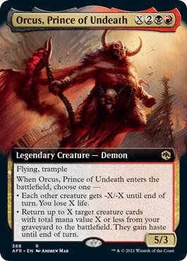 Orcus, Prince of Undeath (Extended Art) [Adventures in the Forgotten Realms] 388