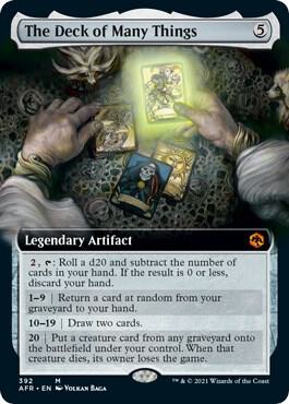 The Deck of Many Things (Extended Art) [Adventures in the Forgotten Realms] 392
