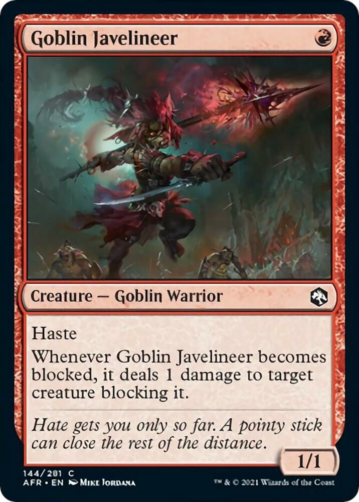 Goblin Javelineer [Adventures in the Forgotten Realms] 144