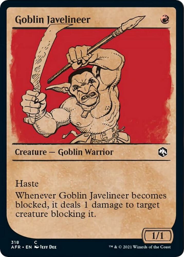 Goblin Javelineer (Showcase) [Adventures in the Forgotten Realms] 318