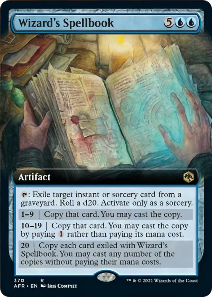 Wizard's Spellbook (Extended Art) [Adventures in the Forgotten Realms] 370