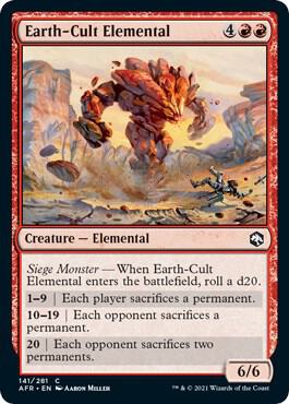 Earth-Cult Elemental [Adventures in the Forgotten Realms] 141