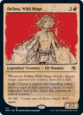 Delina, Wild Mage (Showcase) [Adventures in the Forgotten Realms] 317