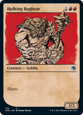 Hulking Bugbear (Showcase) [Adventures in the Forgotten Realms] 319