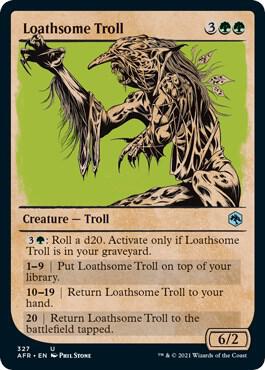 Loathsome Troll (Showcase) [Adventures in the Forgotten Realms] 327