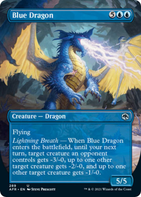 Blue Dragon (Borderless) [Adventures in the Forgotten Realms] 289
