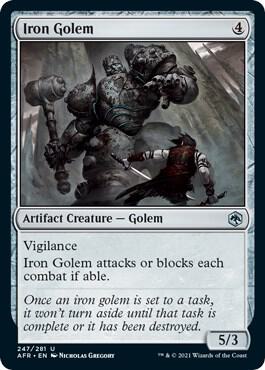 Iron Golem [Adventures in the Forgotten Realms] 247