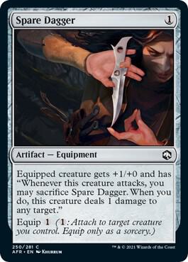 Spare Dagger [Adventures in the Forgotten Realms] 250