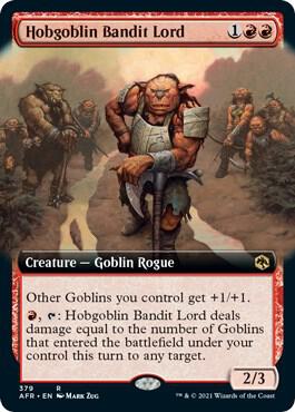 Hobgoblin Bandit Lord (Extended Art) [Adventures in the Forgotten Realms] 379