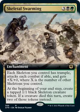 Skeletal Swarming (Extended Art) [Adventures in the Forgotten Realms] 389