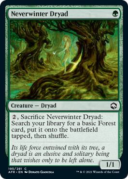 Neverwinter Dryad [Adventures in the Forgotten Realms] 195