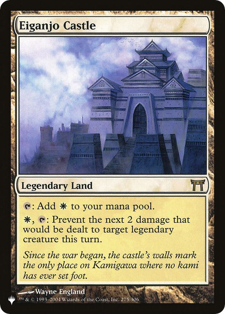 Eiganjo Castle [The List Reprints] 275/306