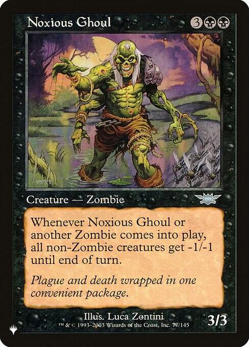Noxious Ghoul [The List Reprints] 77/145