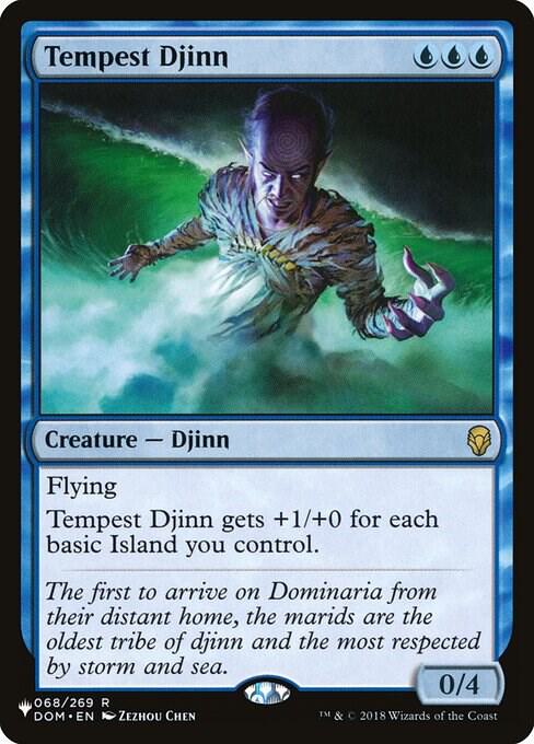 Tempest Djinn [The List Reprints] 068/269