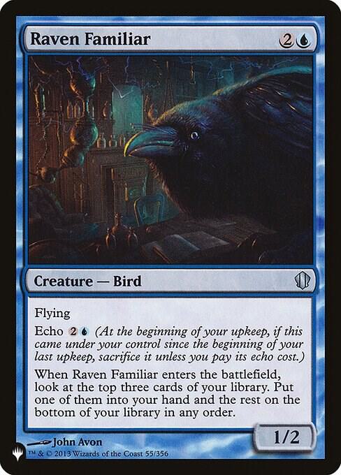 Raven Familiar [The List Reprints] 55/356