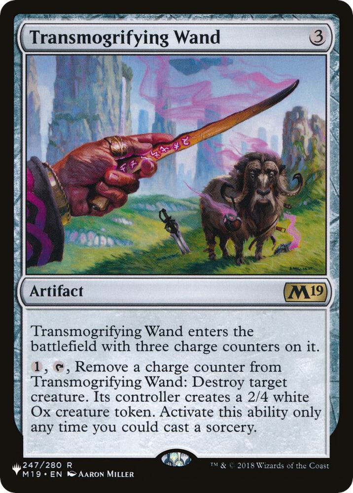 Transmogrifying Wand [The List Reprints] 247/280
