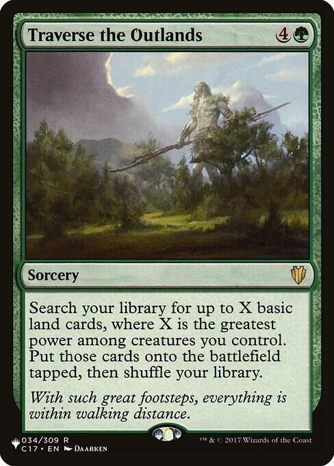 Traverse the Outlands [The List Reprints] 034/309