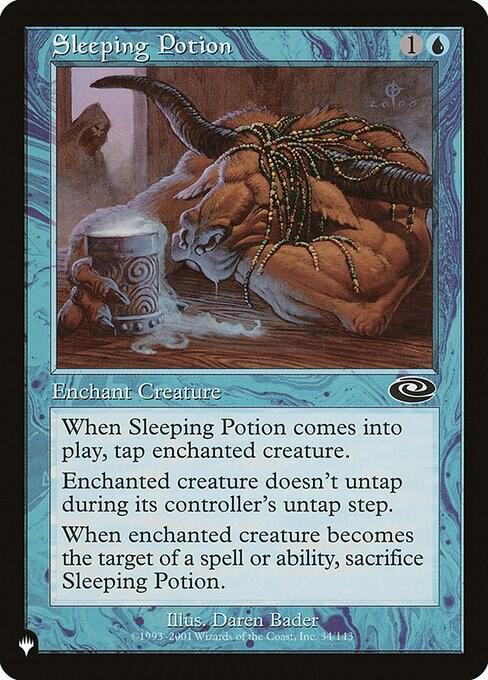 Sleeping Potion [The List Reprints] 34/143