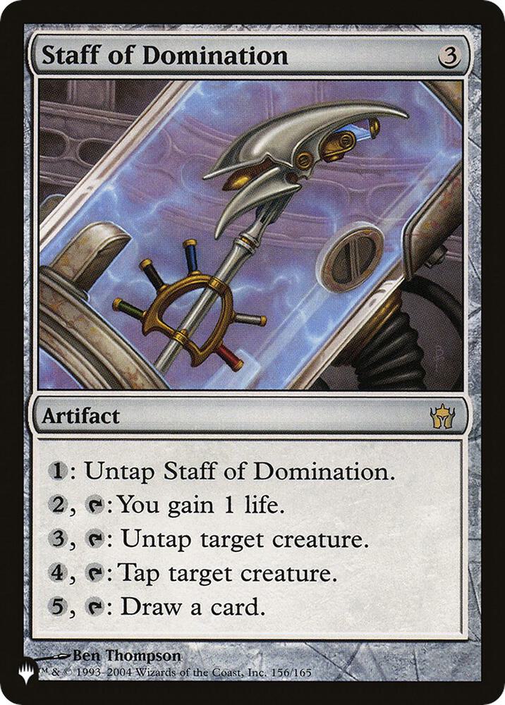 Staff of Domination [The List Reprints] 156/165