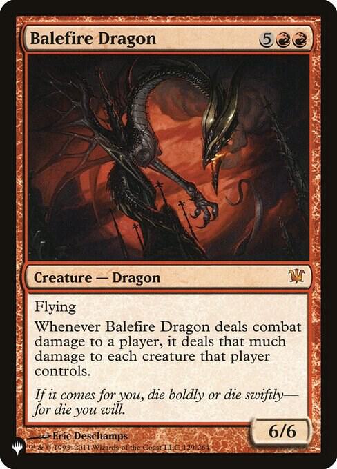 Balefire Dragon [The List Reprints] 129/264