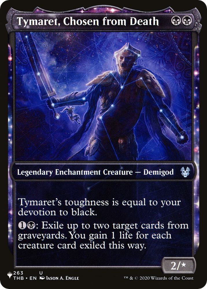 Tymaret, Chosen from Death (Showcase) [The List Reprints] 263/254