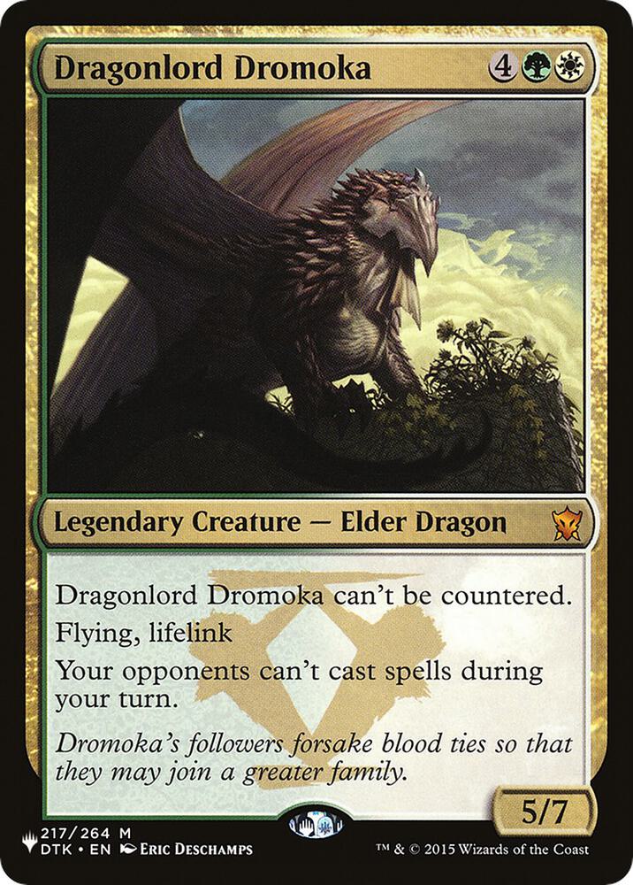 Dragonlord Dromoka [The List Reprints] 217/264