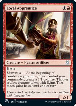 Loyal Apprentice [Commander: Adventures in the Forgotten Realms] 132