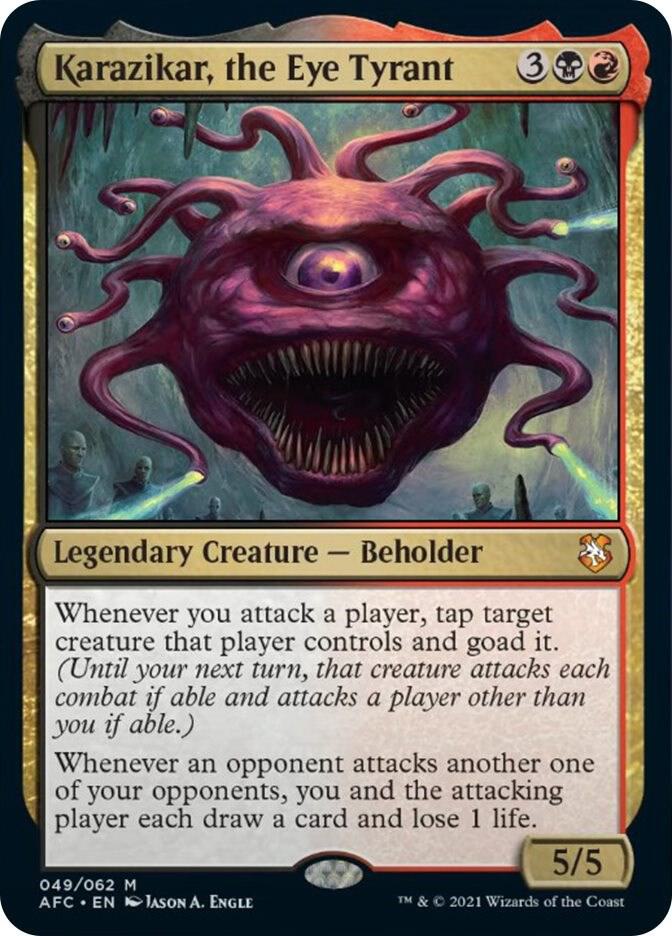 Karazikar, the Eye Tyrant [Commander: Adventures in the Forgotten Realms] 49