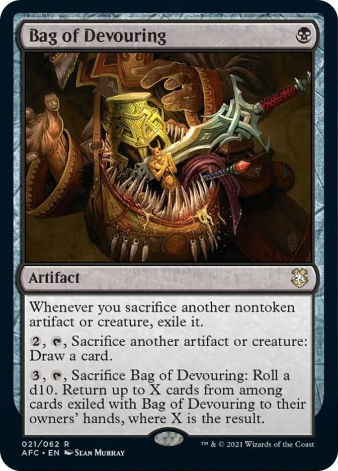 Bag of Devouring [Commander: Adventures in the Forgotten Realms] 21