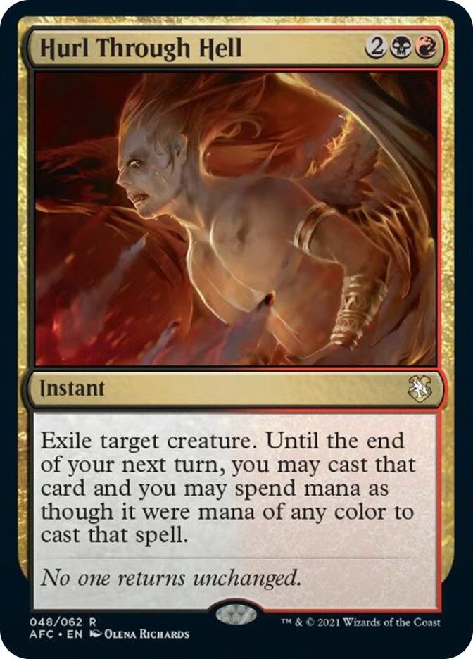 Hurl Through Hell [Commander: Adventures in the Forgotten Realms] 48