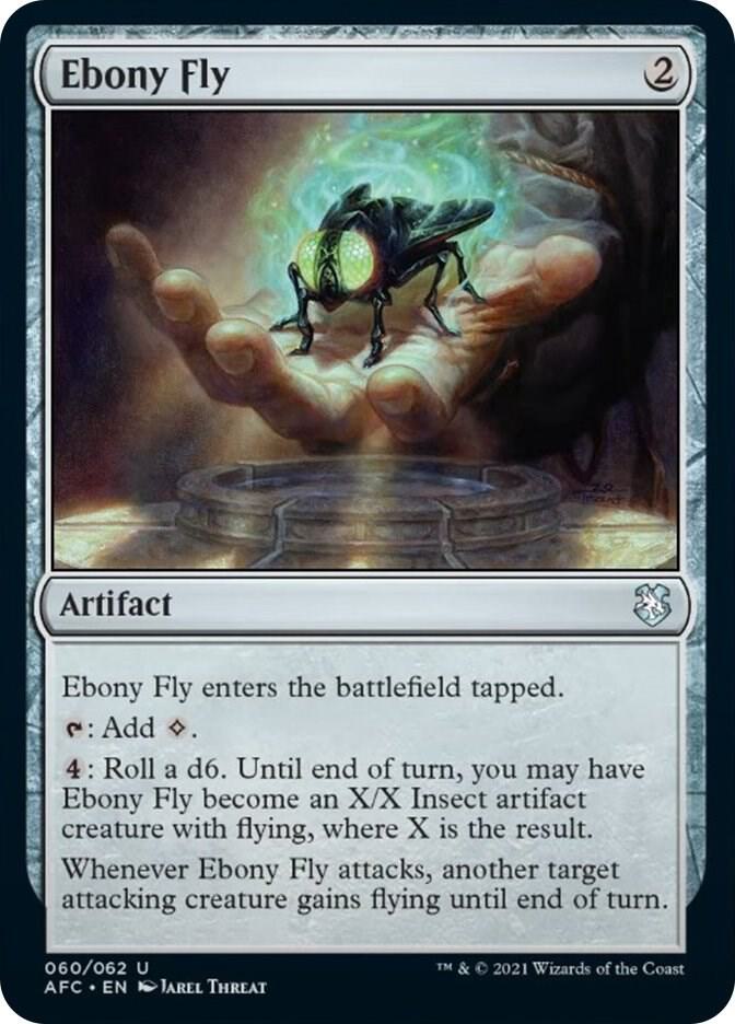 Ebony Fly [Commander: Adventures in the Forgotten Realms] 60
