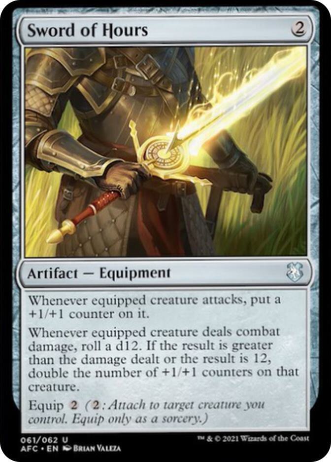 Sword of Hours [Commander: Adventures in the Forgotten Realms] 61