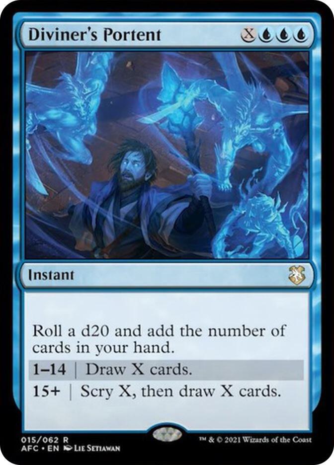 Diviner's Portent [Commander: Adventures in the Forgotten Realms] 15