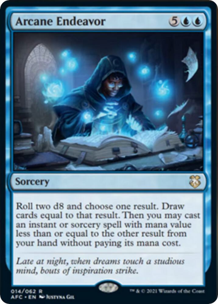 Arcane Endeavor [Commander: Adventures in the Forgotten Realms] 14