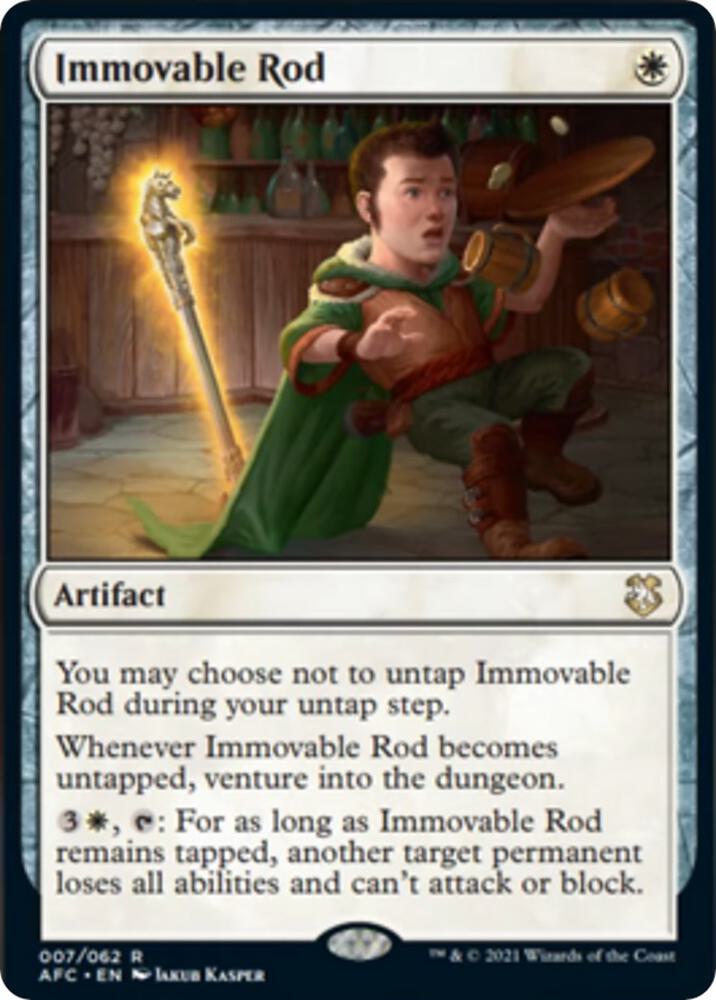 Immovable Rod [Commander: Adventures in the Forgotten Realms] 7