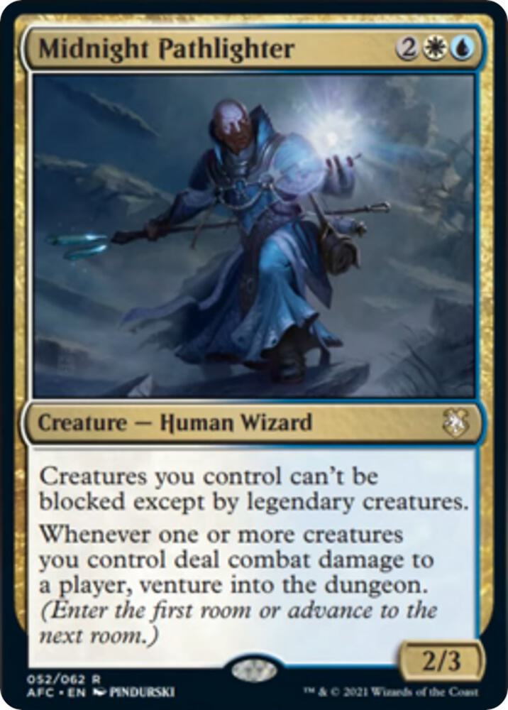 Midnight Pathlighter [Commander: Adventures in the Forgotten Realms] 52