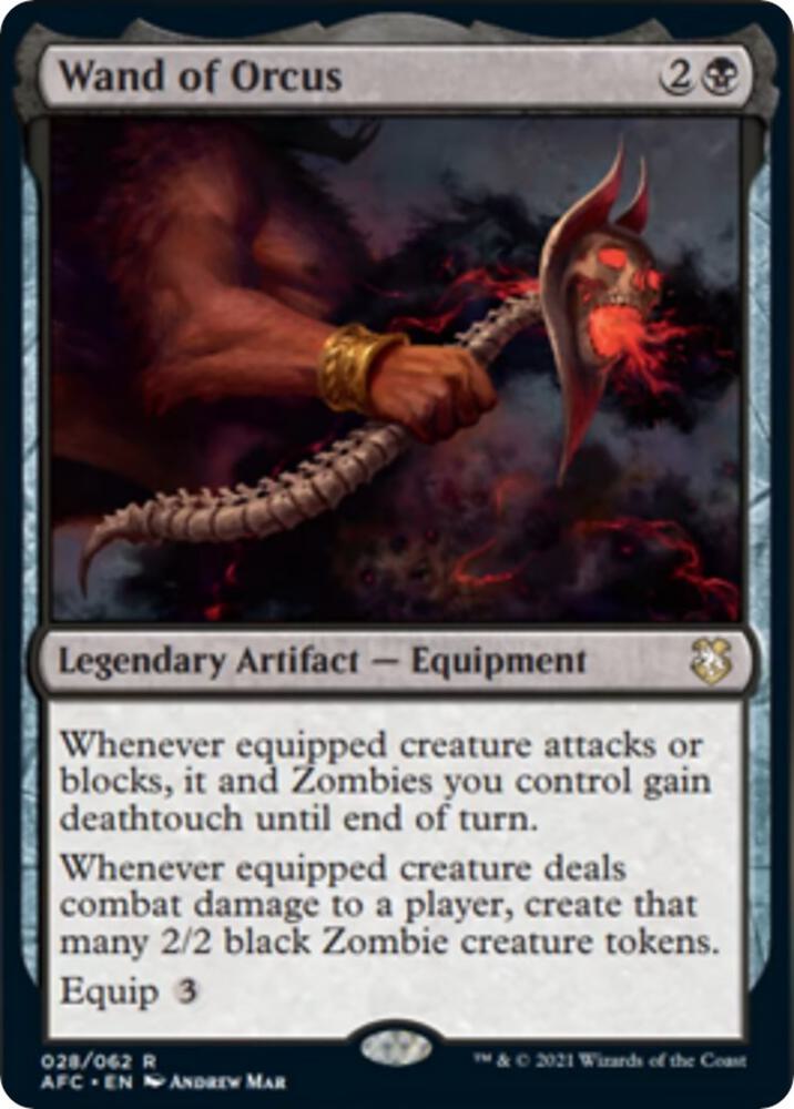 Wand of Orcus [Commander: Adventures in the Forgotten Realms] 28