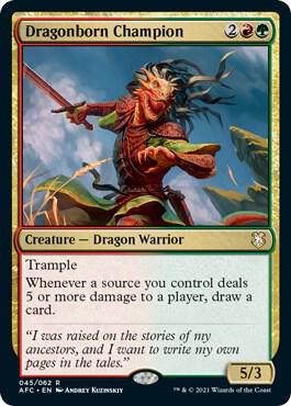 Dragonborn Champion [Commander: Adventures in the Forgotten Realms] 45