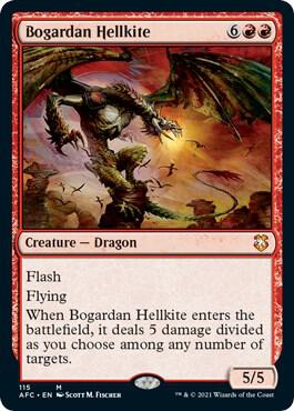 Bogardan Hellkite [Commander: Adventures in the Forgotten Realms] 115