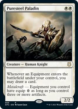 Puresteel Paladin [Commander: Adventures in the Forgotten Realms] 69