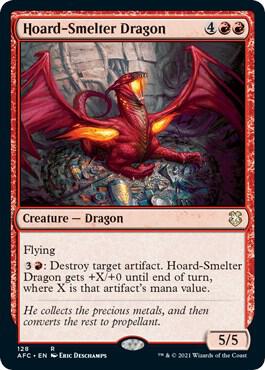 Hoard-Smelter Dragon [Commander: Adventures in the Forgotten Realms] 128