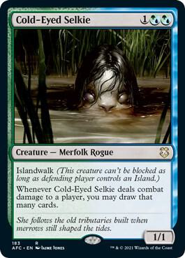 Cold-Eyed Selkie [Commander: Adventures in the Forgotten Realms] 183