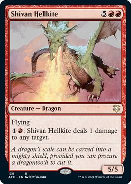Shivan Hellkite [Commander: Adventures in the Forgotten Realms] 139