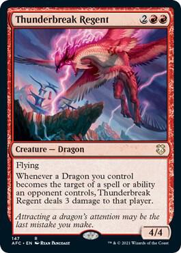 Thunderbreak Regent [Commander: Adventures in the Forgotten Realms] 147