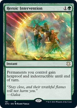 Heroic Intervention [Commander: Adventures in the Forgotten Realms] 161