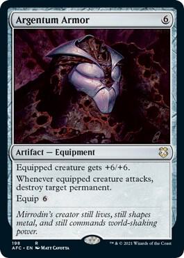 Argentum Armor [Commander: Adventures in the Forgotten Realms] 198