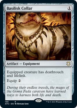 Basilisk Collar [Commander: Adventures in the Forgotten Realms] 199