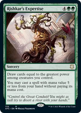 Rishkar's Expertise [Commander: Adventures in the Forgotten Realms] 170